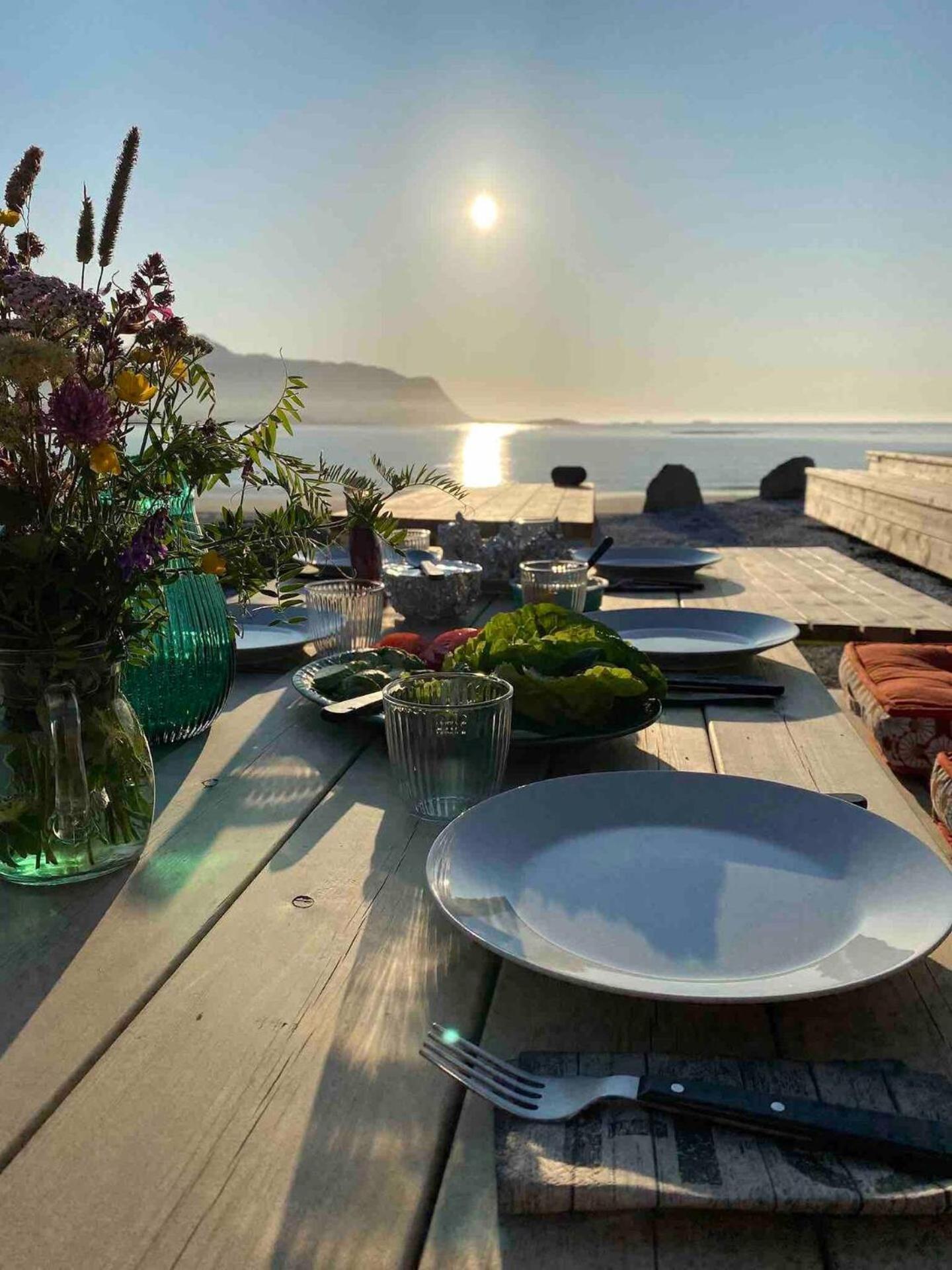 Exclusive Beach House Ramberg - Your Private Oasis Екстер'єр фото